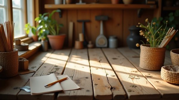 Idées créatives pour des travaux maison et bricolage écologiques